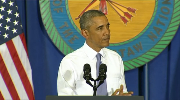 Obama in Durant, Oklahoma